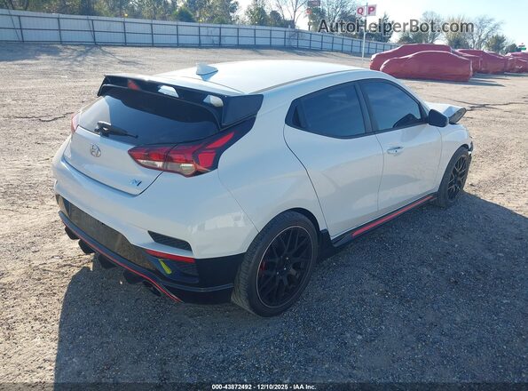 KMHT36AH9LU005122 2020 HYUNDAI VELOSTER N Белый Задняя правая четверть
