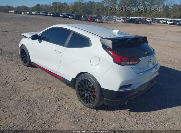 KMHT36AH9LU005122 2020 HYUNDAI VELOSTER N Белый Задняя левая четверть
