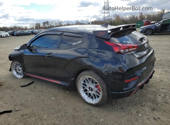 KMHT36AH9LU008358 2020 HYUNDAI VELOSTER Black Հետևի ձախ