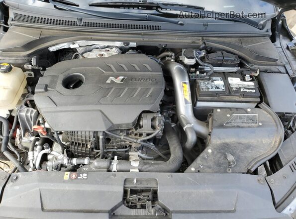KMHT36AH9LU008358 2020 HYUNDAI VELOSTER Black Սալոնի հետևի տեսք