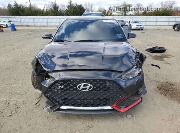 KMHT36AH9LU008358 2020 HYUNDAI VELOSTER Black Դիմացի տեսք