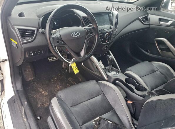 KMHTC6AE1GU278955 2016 HYUNDAI VELOSTER White Dashboard view