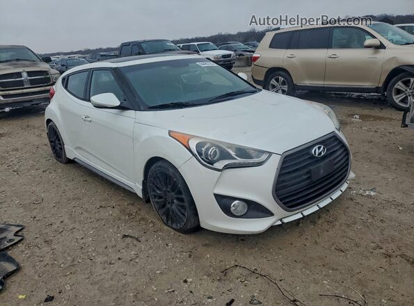 KMHTC6AE1GU278955 2016 HYUNDAI VELOSTER White Front right