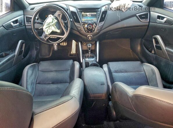 KMHTC6AE6GU302568 2016 HYUNDAI VELOSTER White Dashboard view