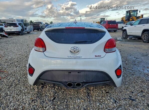 KMHTC6AE6GU302568 2016 HYUNDAI VELOSTER White Rear view