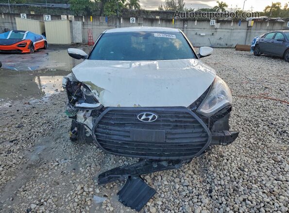 KMHTC6AE6GU302568 2016 HYUNDAI VELOSTER White Front view