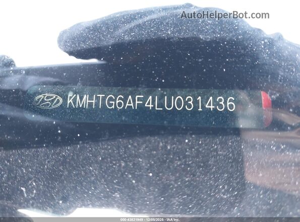 KMHTG6AF4LU031436 2020 HYUNDAI VELOSTER Red 