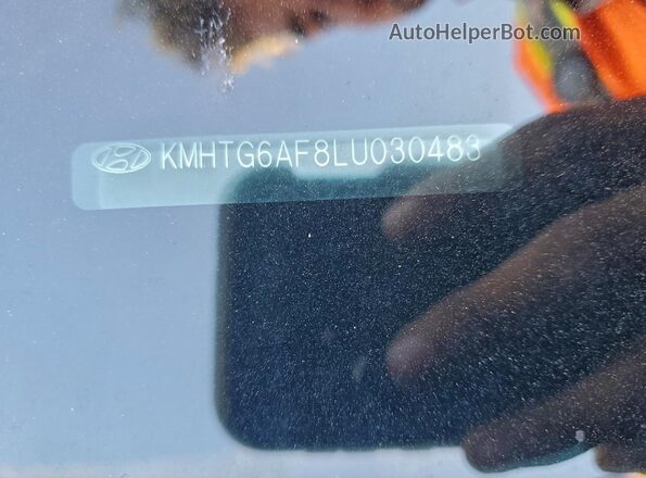 KMHTG6AF8LU030483 2020 HYUNDAI VELOSTER Угольный 
