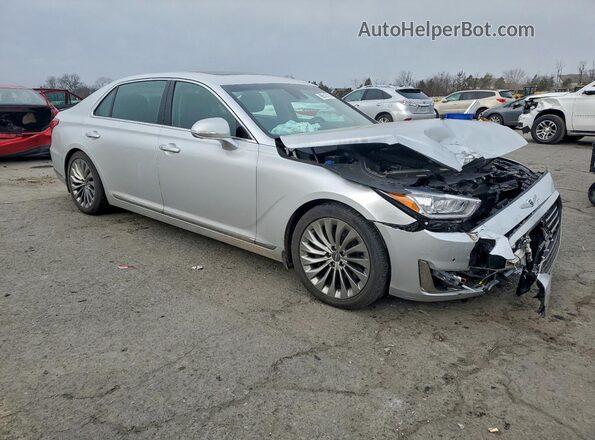 KMTF34JA8KU056751 2019 GENESIS G90 Silver 