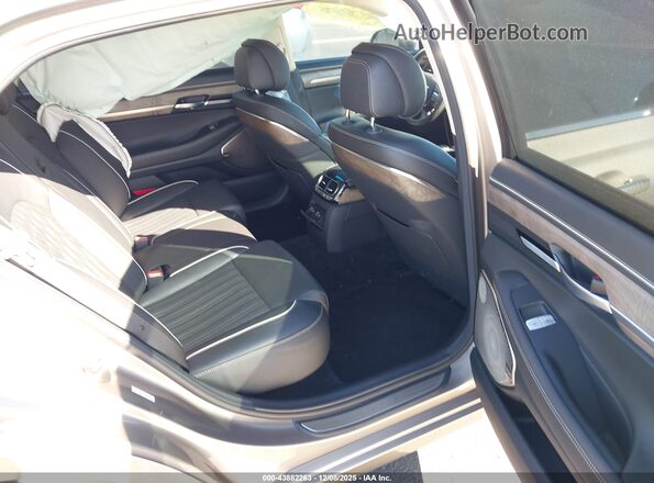 KMTF34PA5MU086753 2021 GENESIS G90 Tan Widok naklejki z numerem VIN