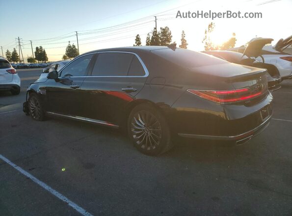 KMTF54PH3MU084782 2021 GENESIS G90 Black უკანა მარცხენა