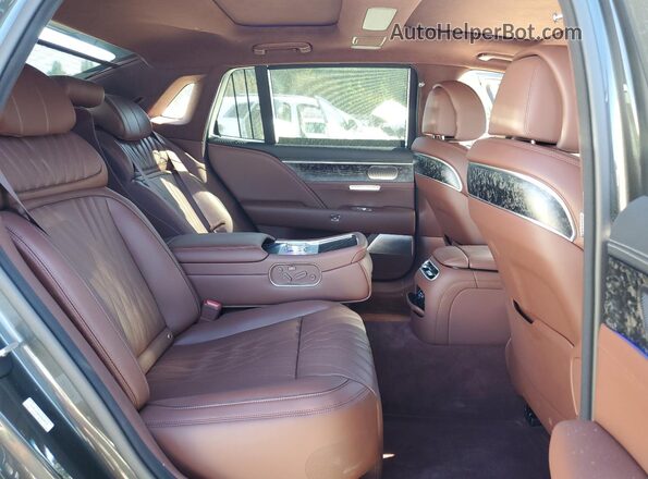 KMTFC4SD6PU029919 2023 GENESIS G90 Серый Вид задних сидений
