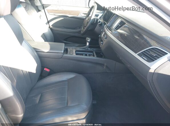 KMTFN4JE1LU337997 2020 GENESIS G80 Gray Widok wnętrza z przodu