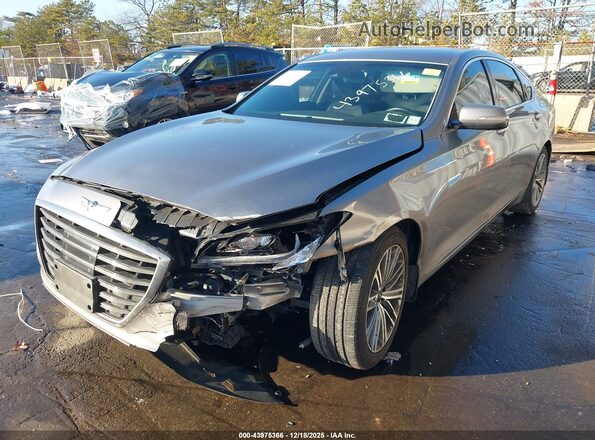 KMTFN4JE1LU337997 2020 GENESIS G80 Gray Widok z przodu
