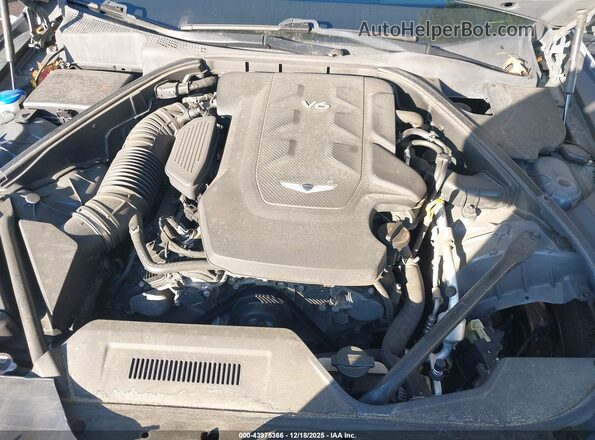 KMTFN4JE1LU337997 2020 GENESIS G80 Gray Widok z tyłu