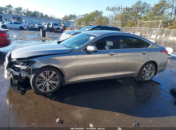 KMTFN4JE1LU337997 2020 GENESIS G80 Gray Widok wnętrza 360 stopni