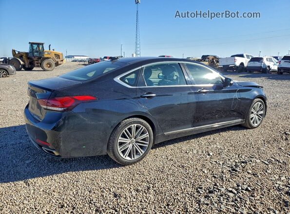 KMTFN4JE5LU338036 2020 GENESIS G80 Black Tył prawy