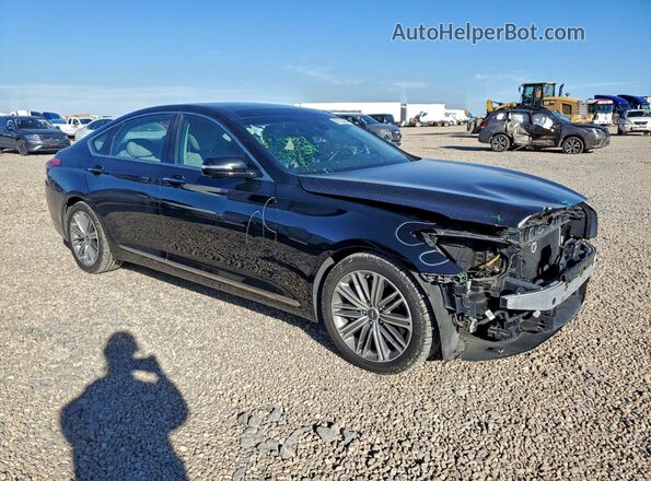 KMTFN4JE5LU338036 2020 GENESIS G80 Black Przód prawy