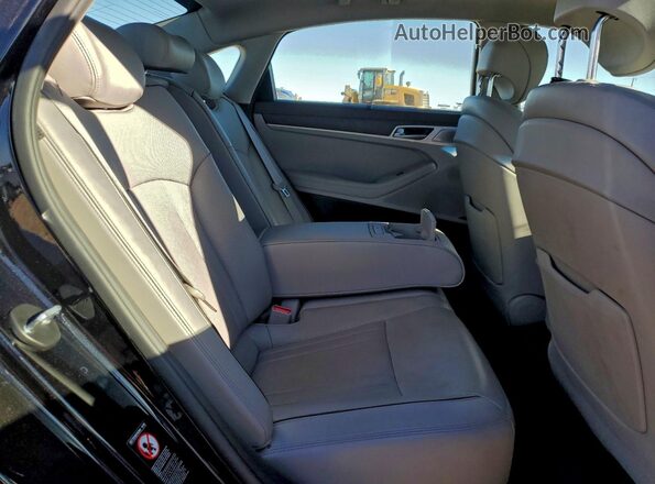 KMTFN4JE5LU338036 2020 GENESIS G80 Black Widok tylnych siedzeń