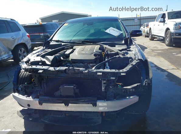 KMTFN4JE6LU337347 2020 GENESIS G80 Dark Blue Rear interior view
