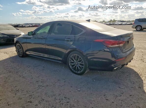 KMTFN4JE7LU328737 2020 GENESIS G80 Blue Tył lewy