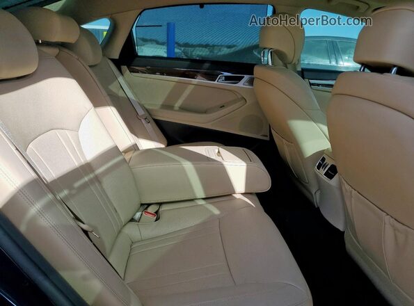 KMTFN4JE7LU328737 2020 GENESIS G80 Blue Widok tylnych siedzeń