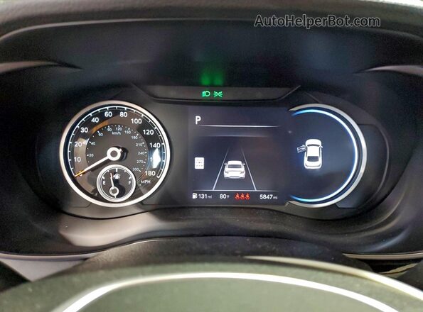 KMTG14SC4TU165459 2026 GENESIS G70 Blue Սարքավորումների վահանակի տեսք