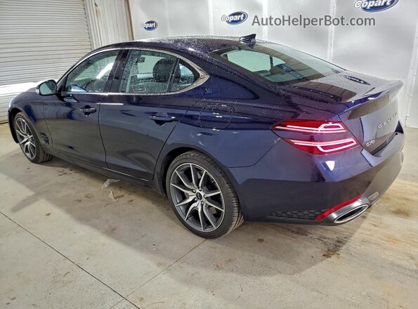KMTG14SC4TU165459 2026 GENESIS G70 Blue Հետևի ձախ
