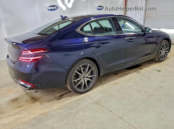 KMTG14SC4TU165459 2026 GENESIS G70 Blue Հետևի աջ