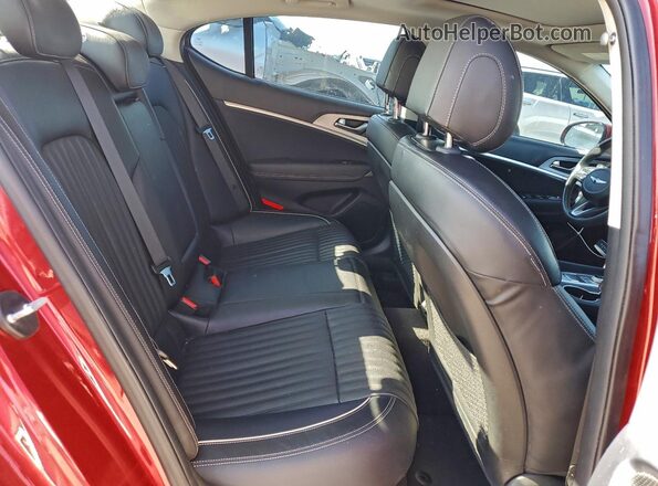 KMTG34LA3MU072148 2021 GENESIS G70 Красный Вид задних сидений