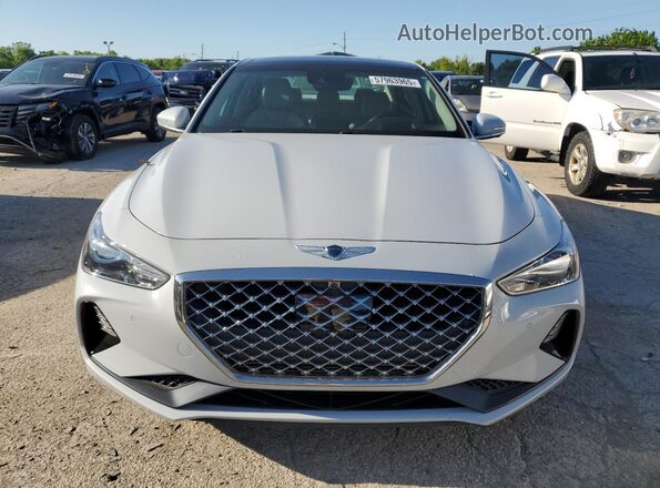 KMTG34LE1LU050912 2020 GENESIS G70 White Widok z przodu
