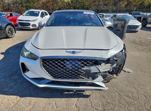 KMTG34LE3LU062513 2020 GENESIS G70 White Vista frontal
