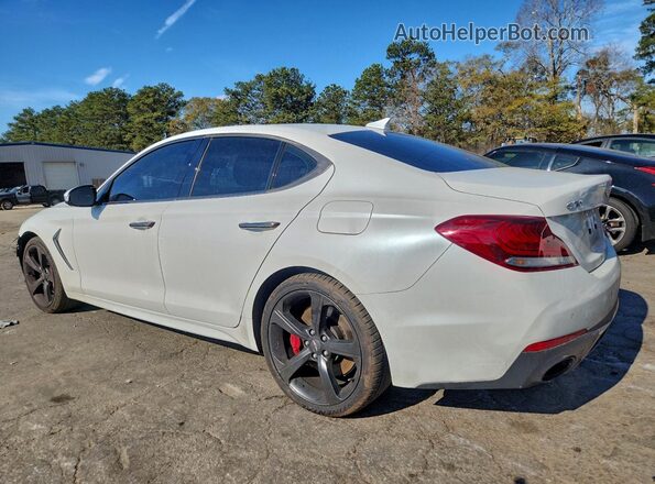 KMTG34LE3LU062513 2020 GENESIS G70 White Trasero izquierdo