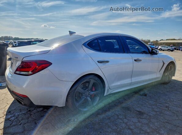 KMTG34LE3LU062513 2020 GENESIS G70 White Trasero derecho