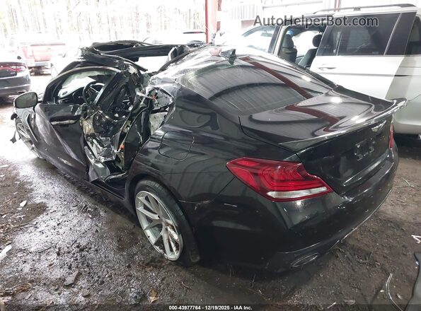 KMTG34LE8KU034351 2019 GENESIS G70 Black Tył lewy