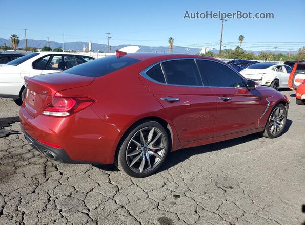 KMTG34LE8LU047148 2020 GENESIS G70 Red Tył prawy