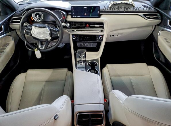 KMTG34SC1SU149079 2025 GENESIS G70 Black Widok deski rozdzielczej