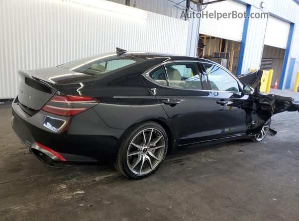 KMTG34SC1SU149079 2025 GENESIS G70 Black 