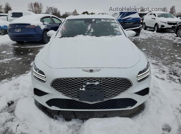 KMTG34SC2SU154842 2025 GENESIS G70 Белый 