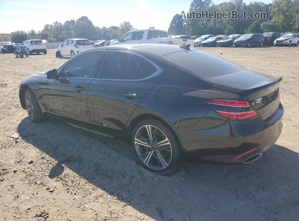 KMTG34SC4SU157449 2025 GENESIS G70 Black Задня ліва чверть