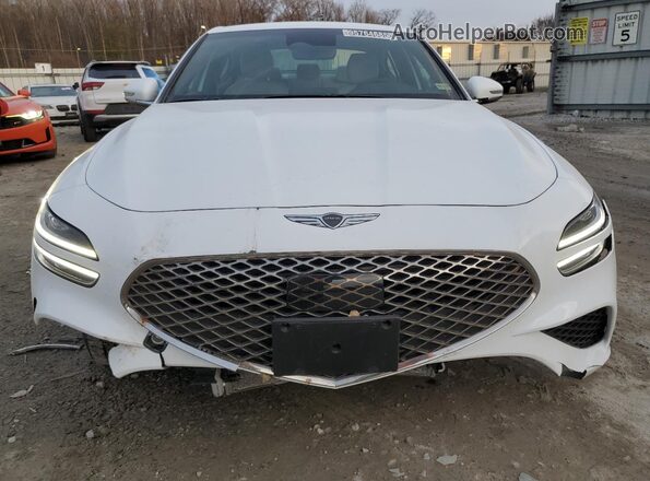 KMTG34SC7SU151869 2025 GENESIS G70 White 