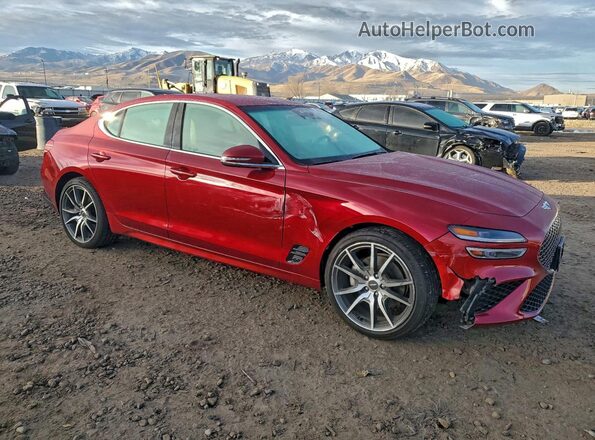 KMTG34TA6PU129656 2023 GENESIS G70 Red Առջևի աջ