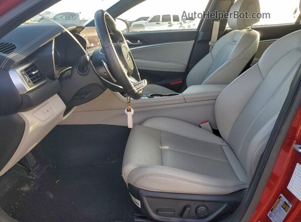 KMTG34TA6PU129656 2023 GENESIS G70 Red Սալոնի դիմացի տեսք