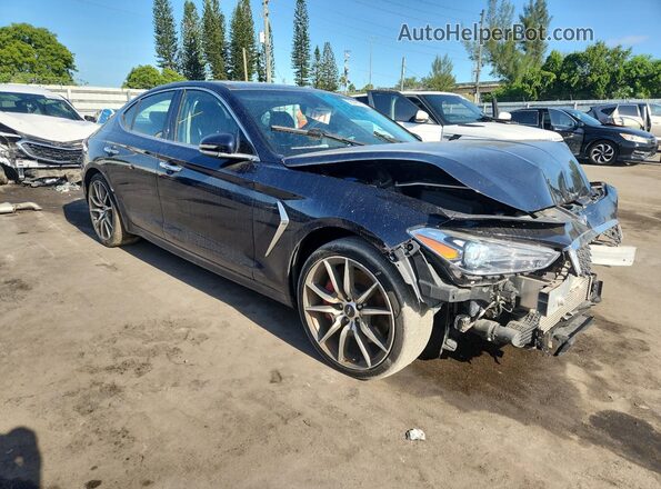 KMTG54LE0LU056324 2020 GENESIS G70 Blue Առջևի աջ