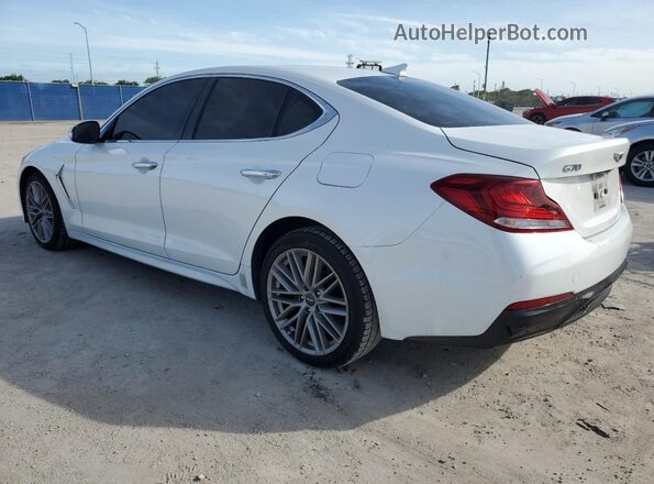 KMTG64LA0LU062523 2020 GENESIS G70 White Задня ліва чверть