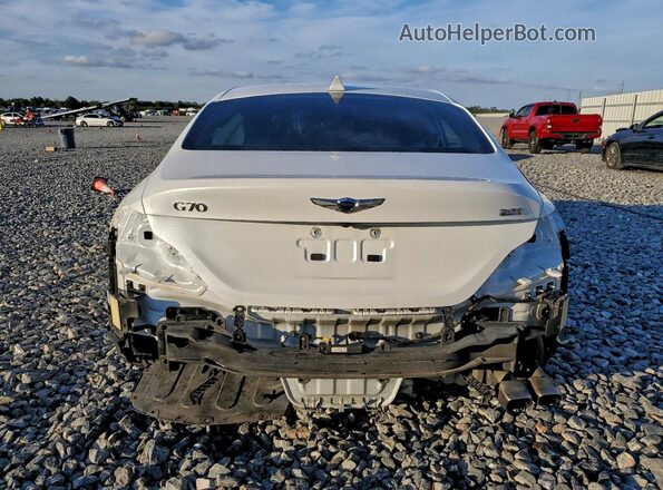 KMTG64LA3LU062547 2020 GENESIS G70 Белый Вид сзади