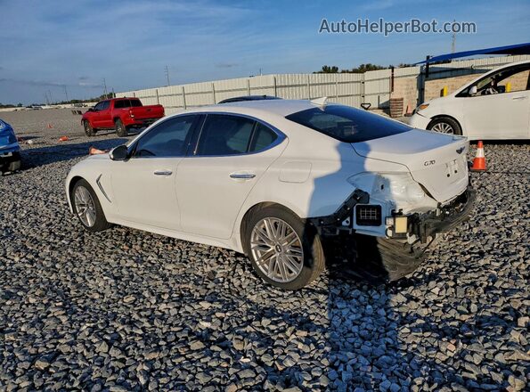 KMTG64LA3LU062547 2020 GENESIS G70 Белый Задняя левая четверть