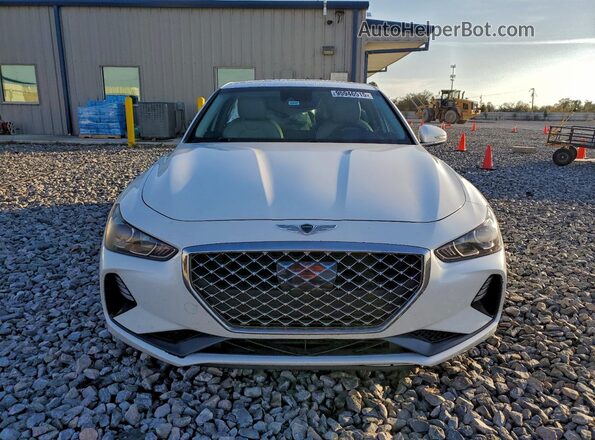 KMTG64LA3LU062547 2020 GENESIS G70 Белый Вид спереди