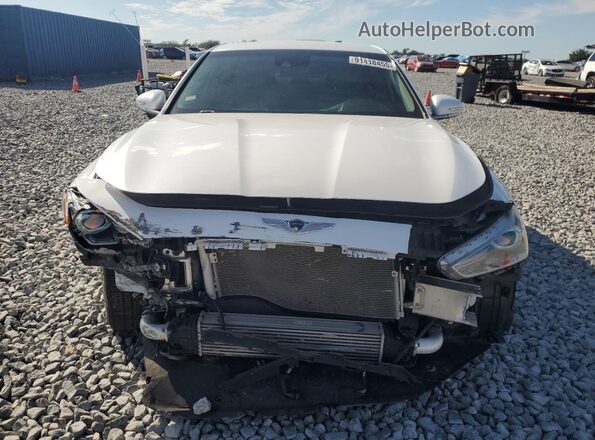 KMTG64LA4MU075714 2021 GENESIS G70 White წინა ხედი