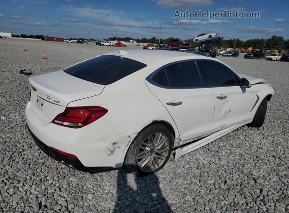 KMTG64LA4MU075714 2021 GENESIS G70 White უკანა მარჯვენა